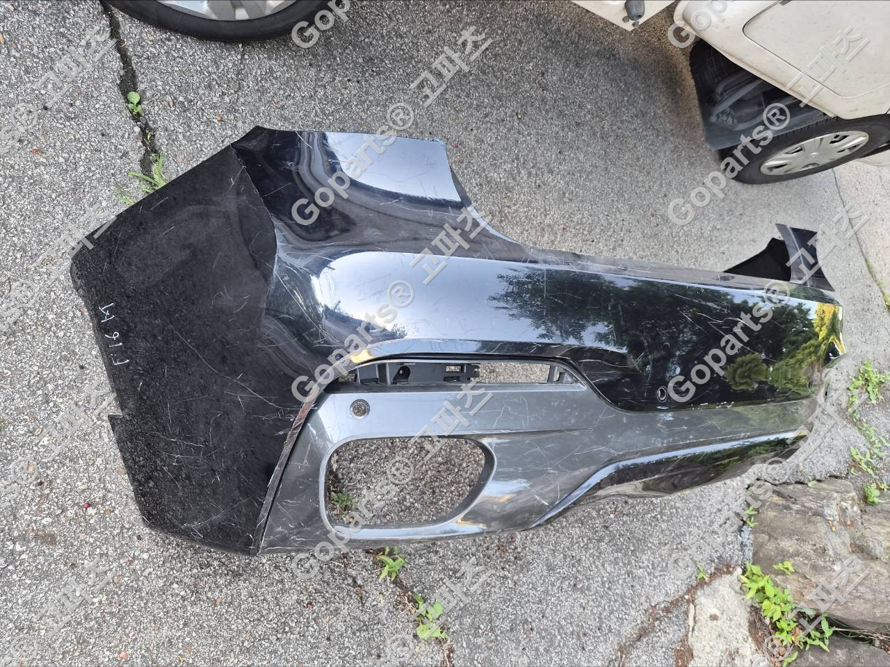 BMW X6 F16 M스포츠패키지 중고 뒷범퍼 상세사진 3