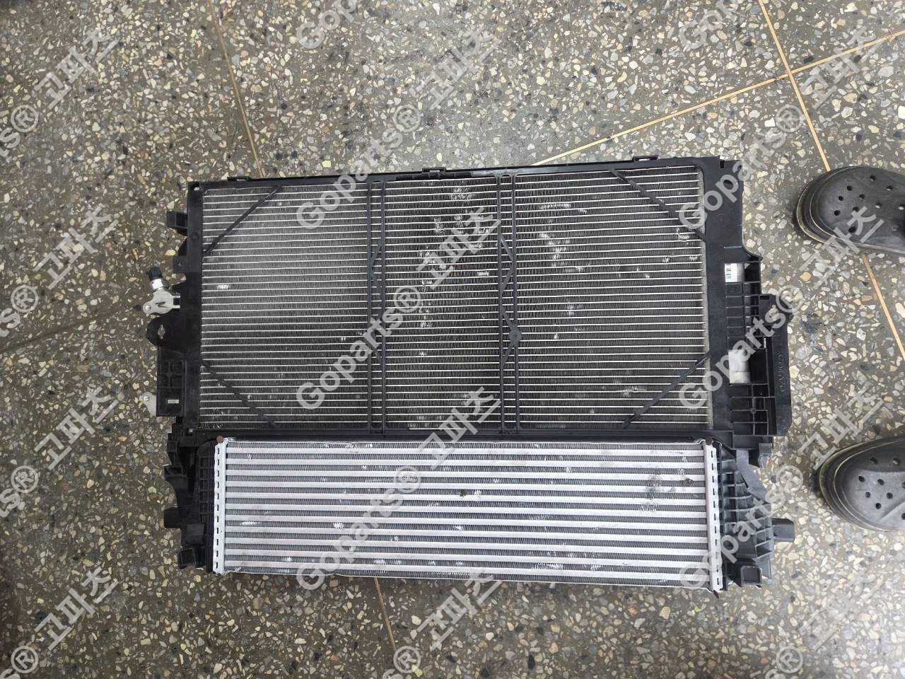 볼보 XC60, XC90, S60, V60, S90, V90 라디에이터 콘덴서 펜 쿨러 휀 앗세이 앗세이 32224824, 31657360, 31338306, 31368 상세사진 2