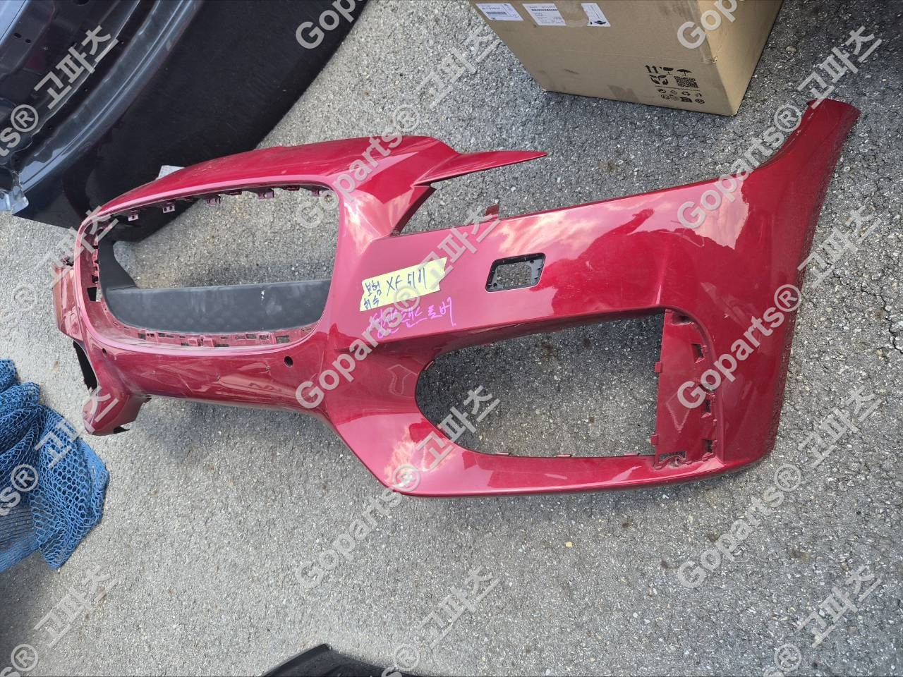 재규어 XF X260 전기형 스포츠 S 타입 앞범퍼 GX6M17F003 상세사진 3