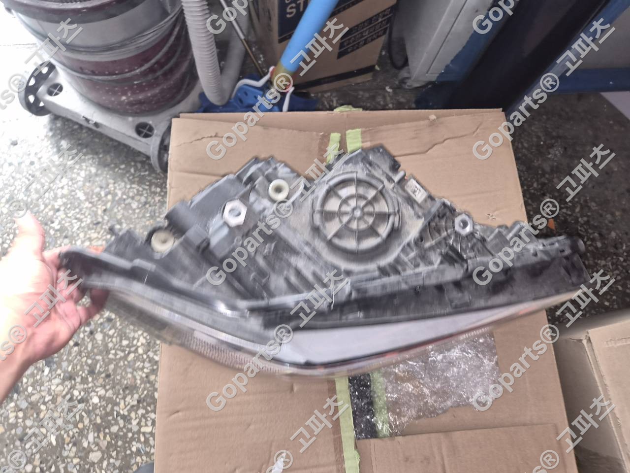 BMW G30 5시리즈 조수석 어뎁티브 LED 헤드라이트 63117214954 상세사진 4