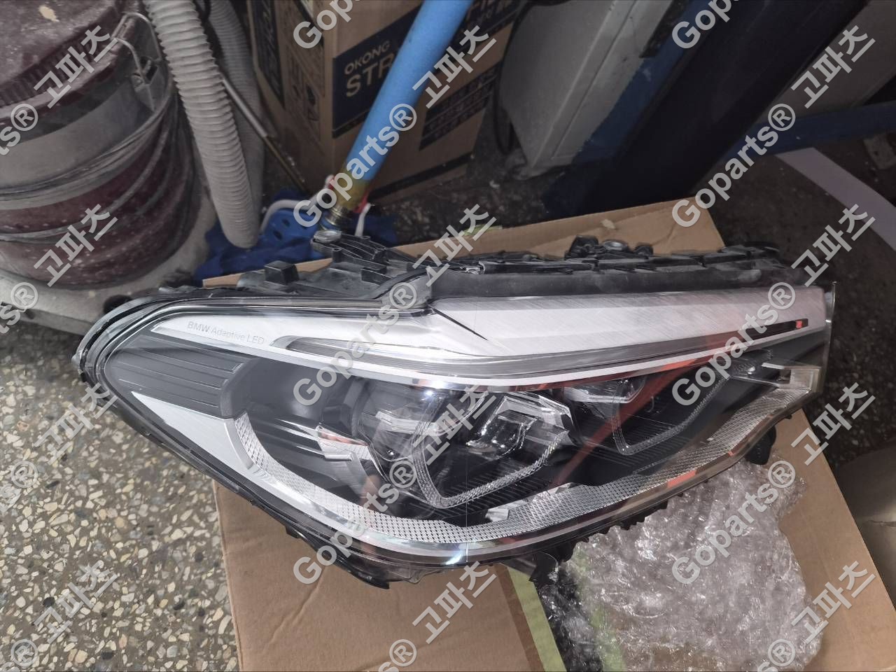 BMW G30 5시리즈 조수석 어뎁티브 LED 헤드라이트 63117214954 상세사진 5