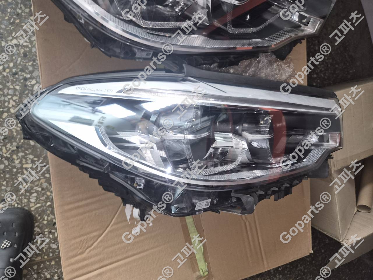 BMW 5시리즈 G30 조수석 어뎁티브 LED 헤드라이트 63117214954 상세사진 5