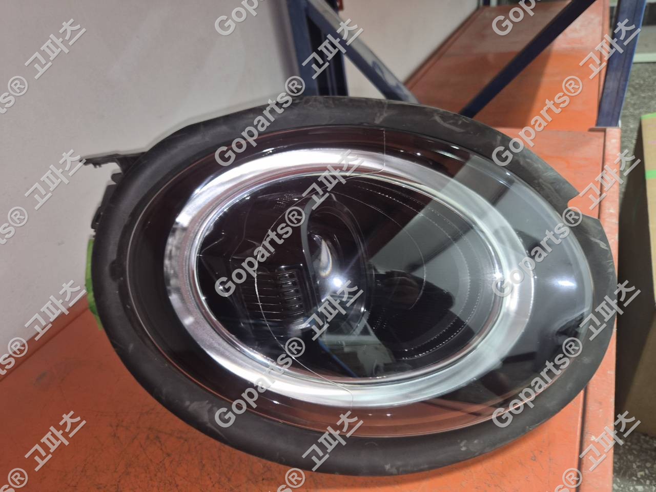 MINI 쿠퍼 F56 F55 F57 운전석 LED 헤드라이트 63115A01961 올 블랙 베젤 상세사진 5
