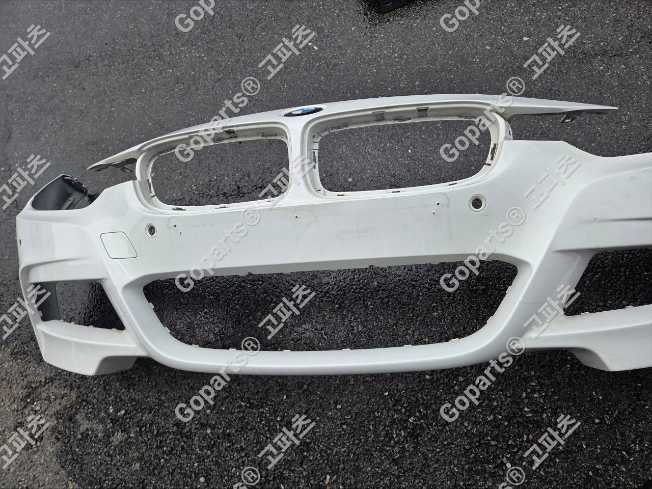 BMW 3시리즈 F30 전 앞범퍼 중고부품 실물사진