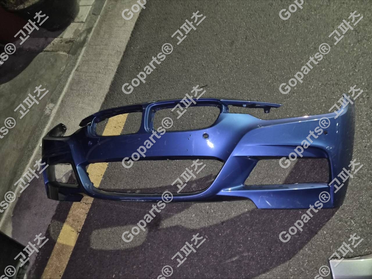 BMW 3시리즈 F30 전 앞범퍼 중고부품 실물사진