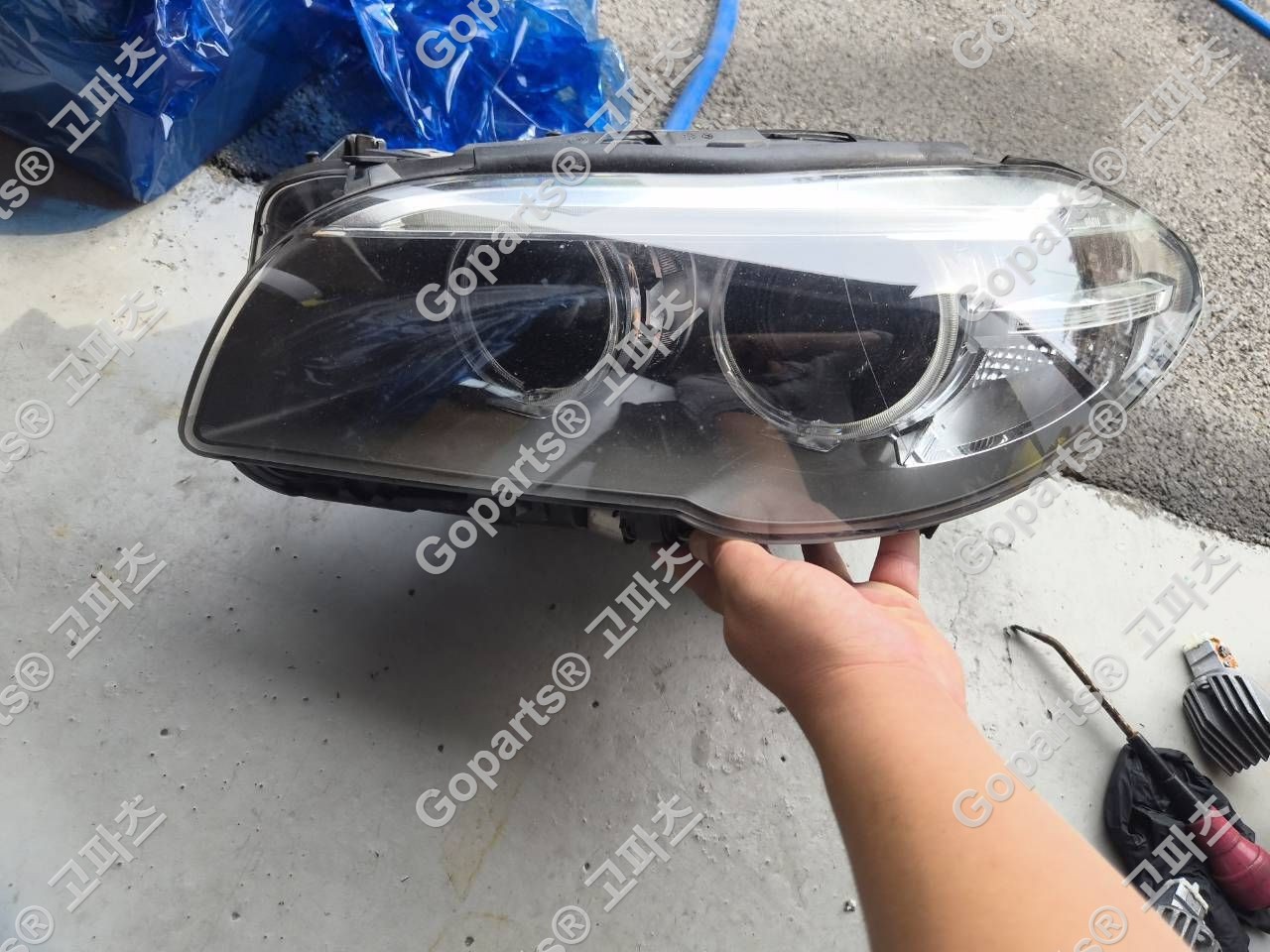 BMW 5시리즈 F10 후기형 운전석 헤드라이트 중고