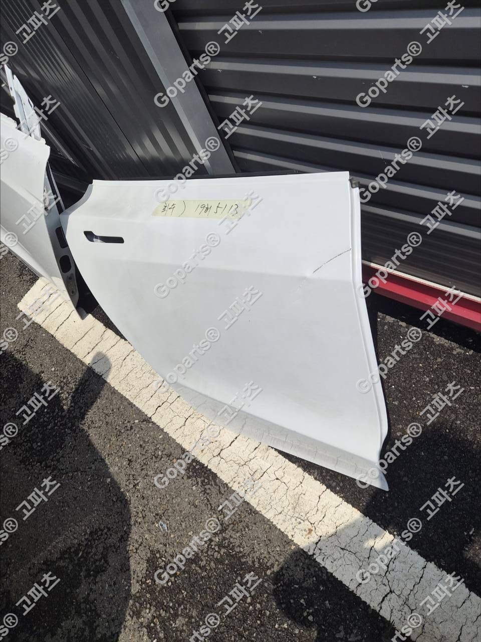 테슬라 모델3 하이랜드 조수석 뒷 2열 도어 중고